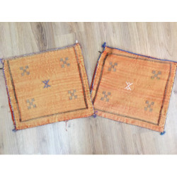 Housses de coussins Sabra orange
