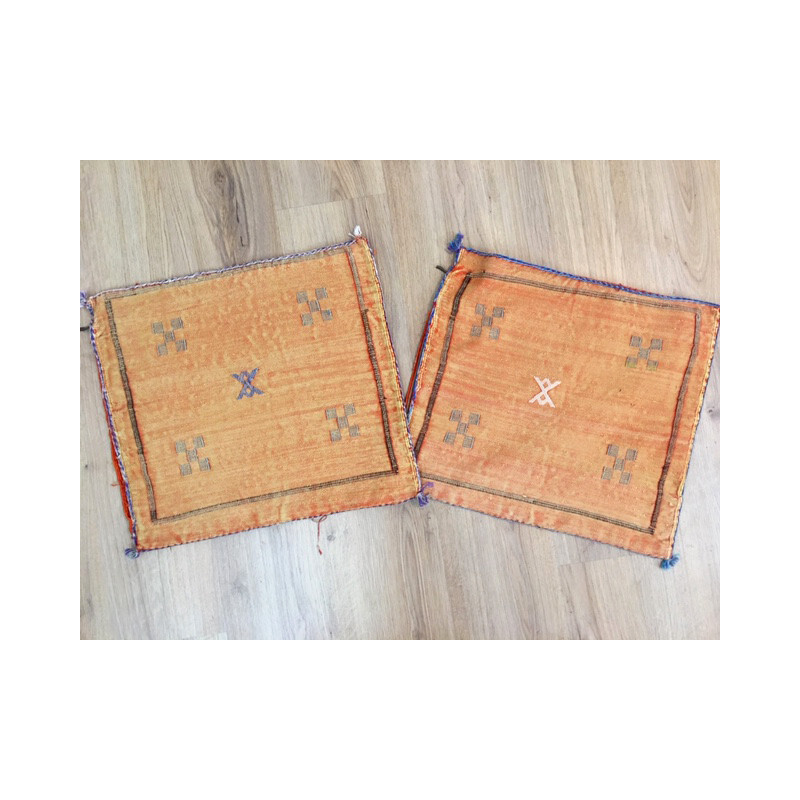 Housses de coussins Sabra orange