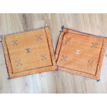Housses de coussins Sabra orange