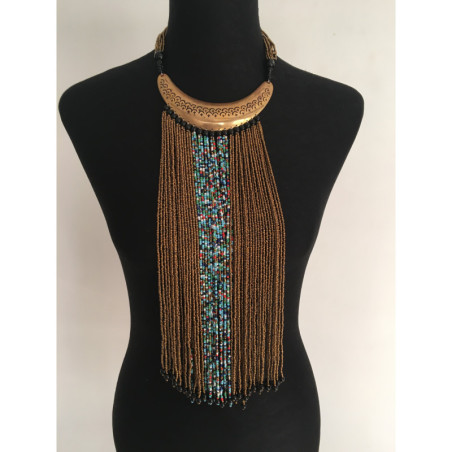 Somptueux collier berbère en perles