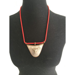 Collier ancien + pendentif de fabrication artisanale