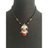 Collier de perles et pendentif