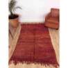 Tapis Beni M'Guild dégradé rouge orangé