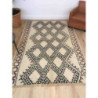 Tapis Beni Ouarain motifs losanges