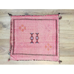 Housse de coussin carré, berbère Sabra