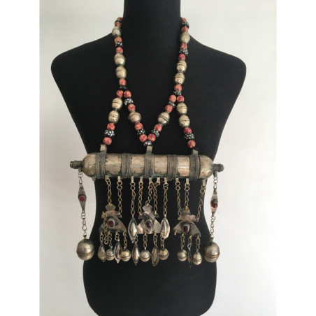 Collier très ancien, pièce rare H (sous cou) 43 X L23