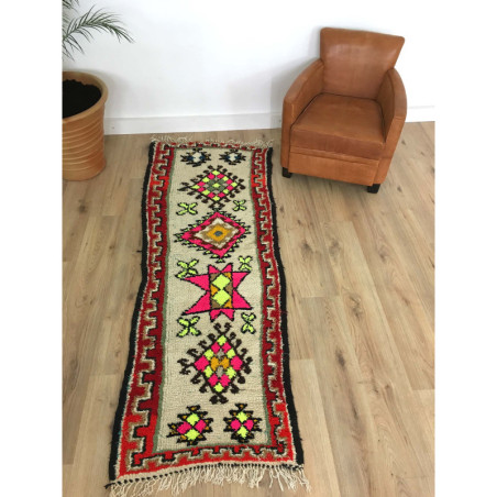 Tapis Azilal berbère couleurs flashy