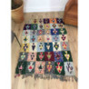 Tapis berbère Boucherouite style patchwork