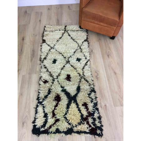 Tapis berbère Azilal laine et coton